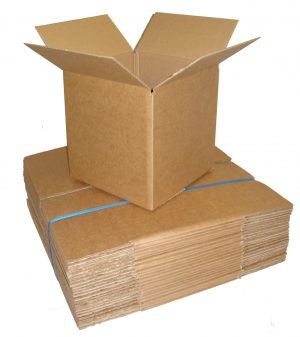 200x 12x9x7" 305x178x229mm Cardboard Boxes Single Wall for Postal Posting 