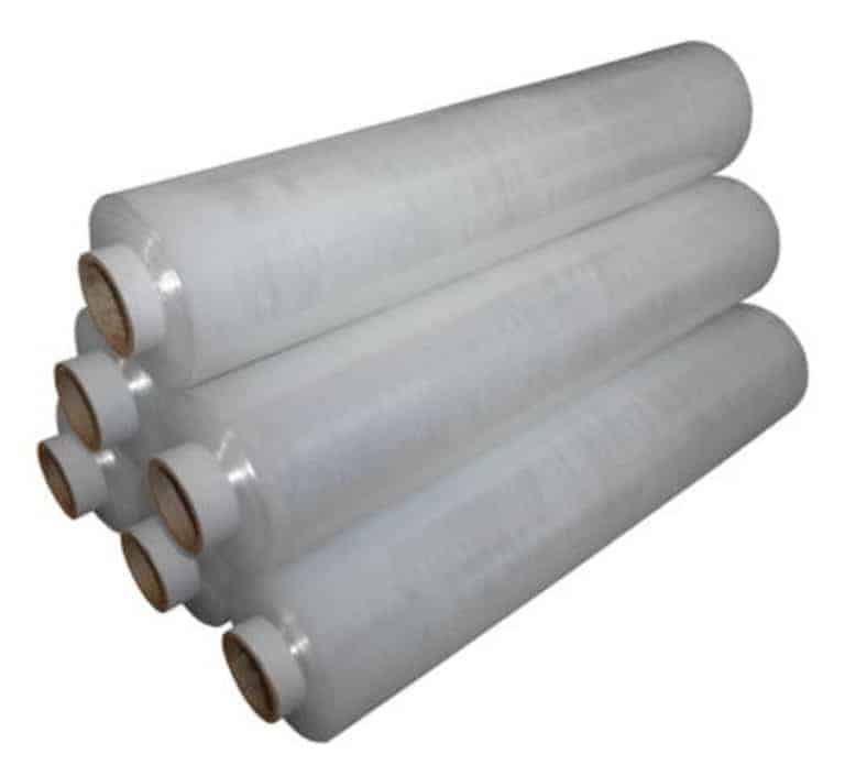 Clear pallet stretch wrap film 400mm x 250M (20mu) Macro Packaging